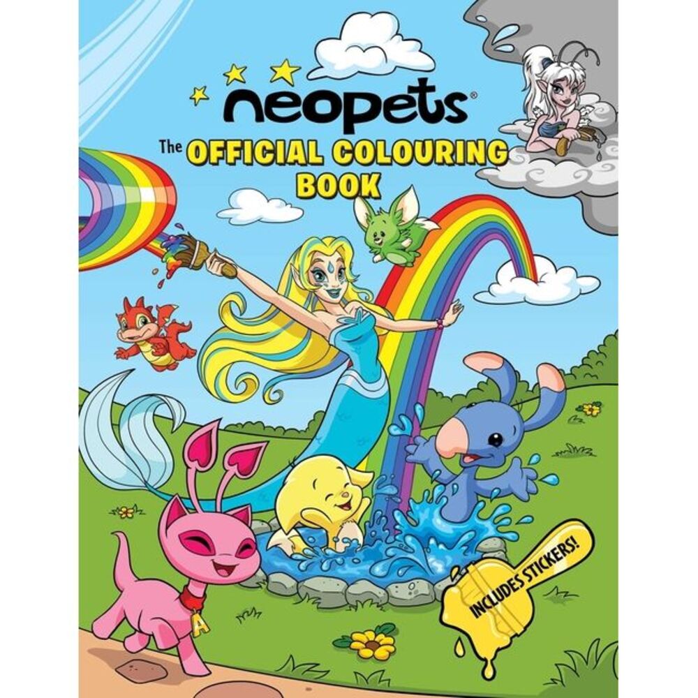 Neopets: The Official Colouring Book -- Neopets